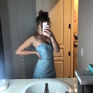 BCBGMAXAZRIA VINTAGE BABY BLUE DRESS